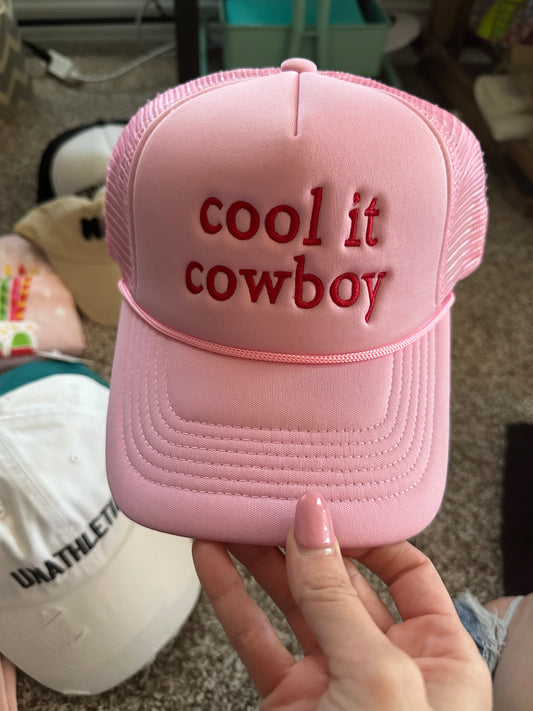 Cool it cowboy