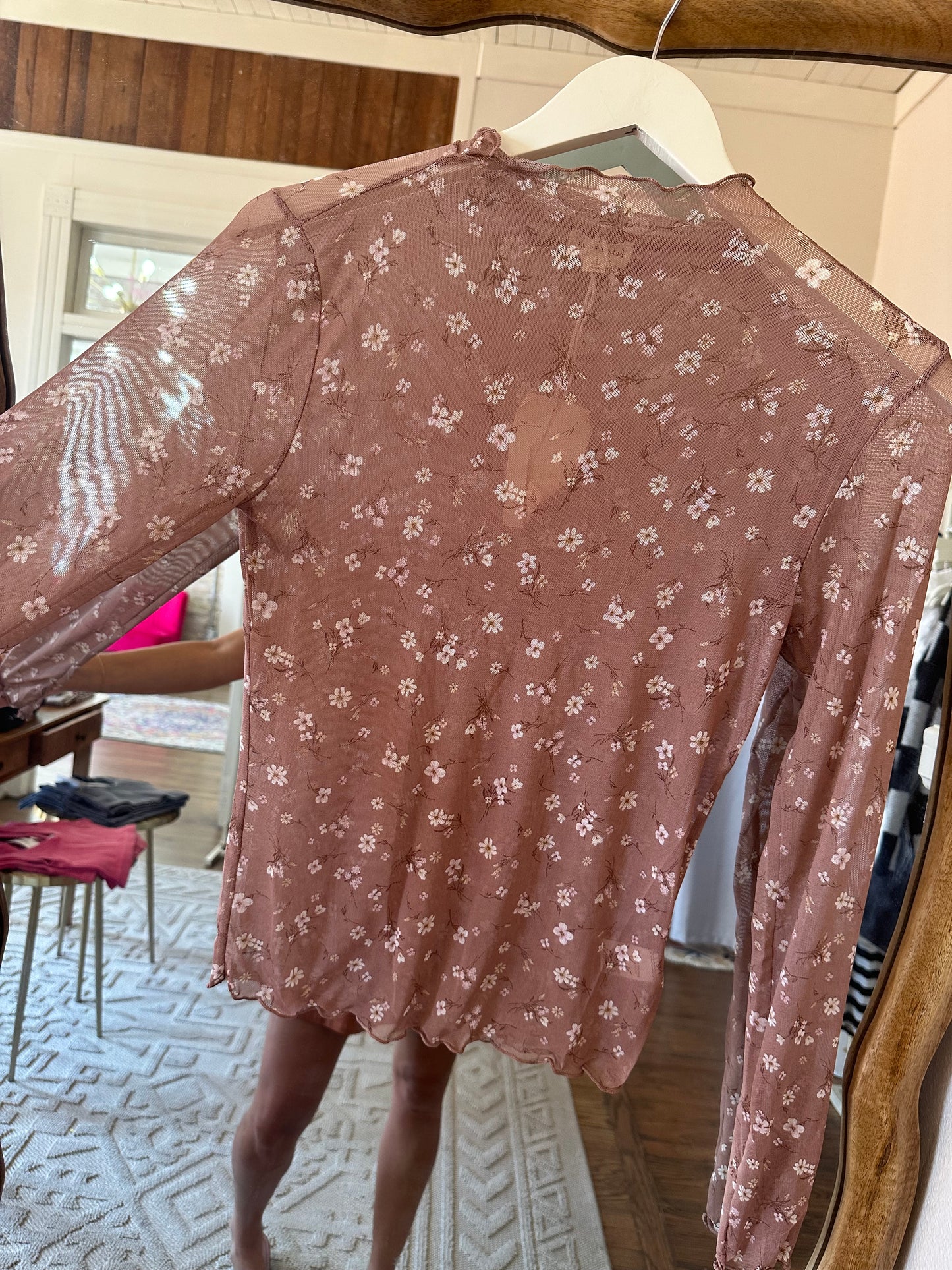 Lace long sleeve