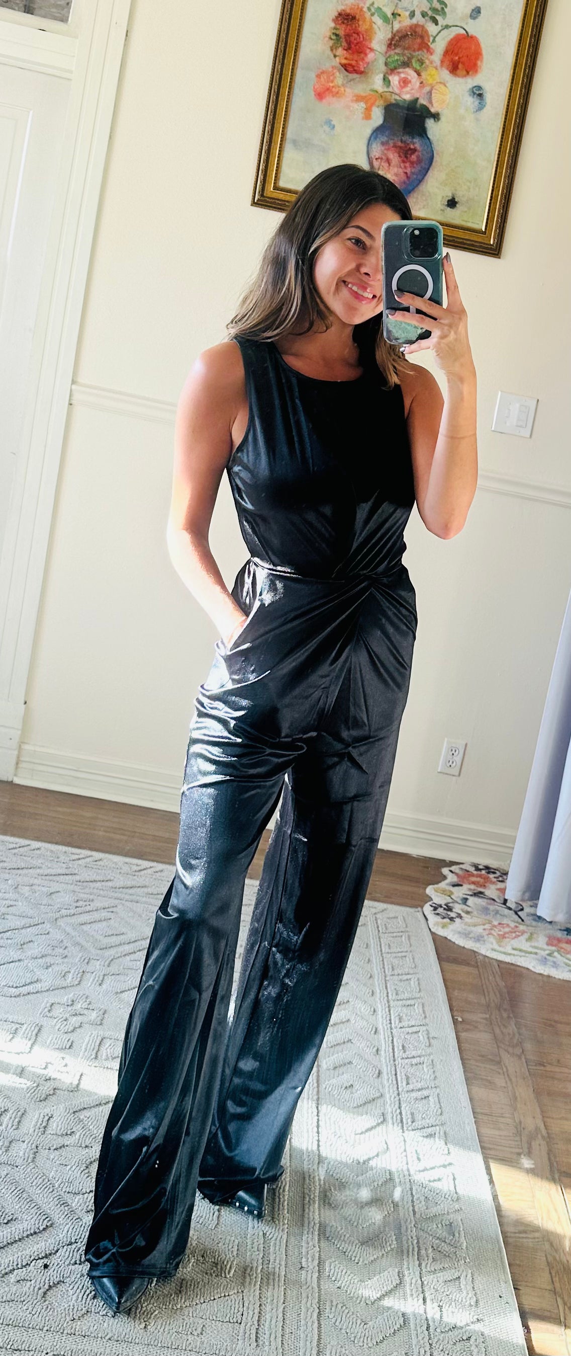 Midnight twist jumpsuit