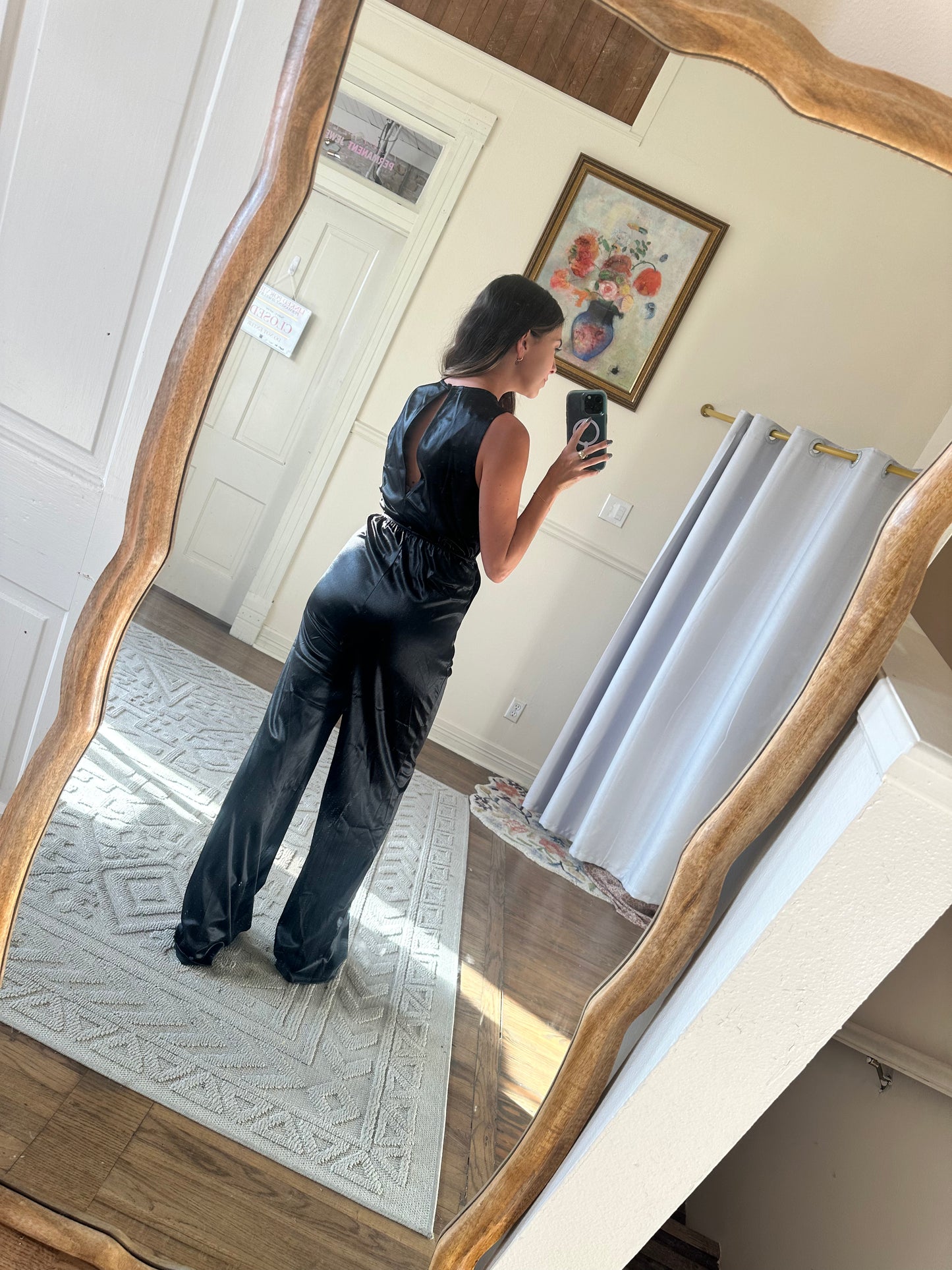 Midnight twist jumpsuit